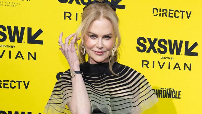 US-Australian actress Nicole Kidman attends the "Holland" premiere  during the SXSW 2025 Conference and Festivals at the Austin Convention Center in Austin, Texas on March 9, 2025. (Photo by SUZANNE CORDEIRO / AFP)