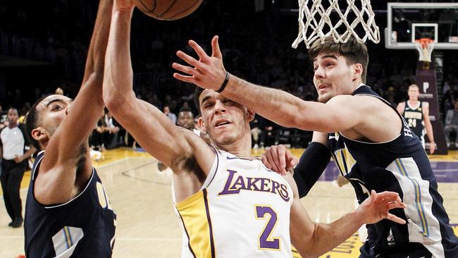Los Angeles Lakers guard Lonzo Ball.