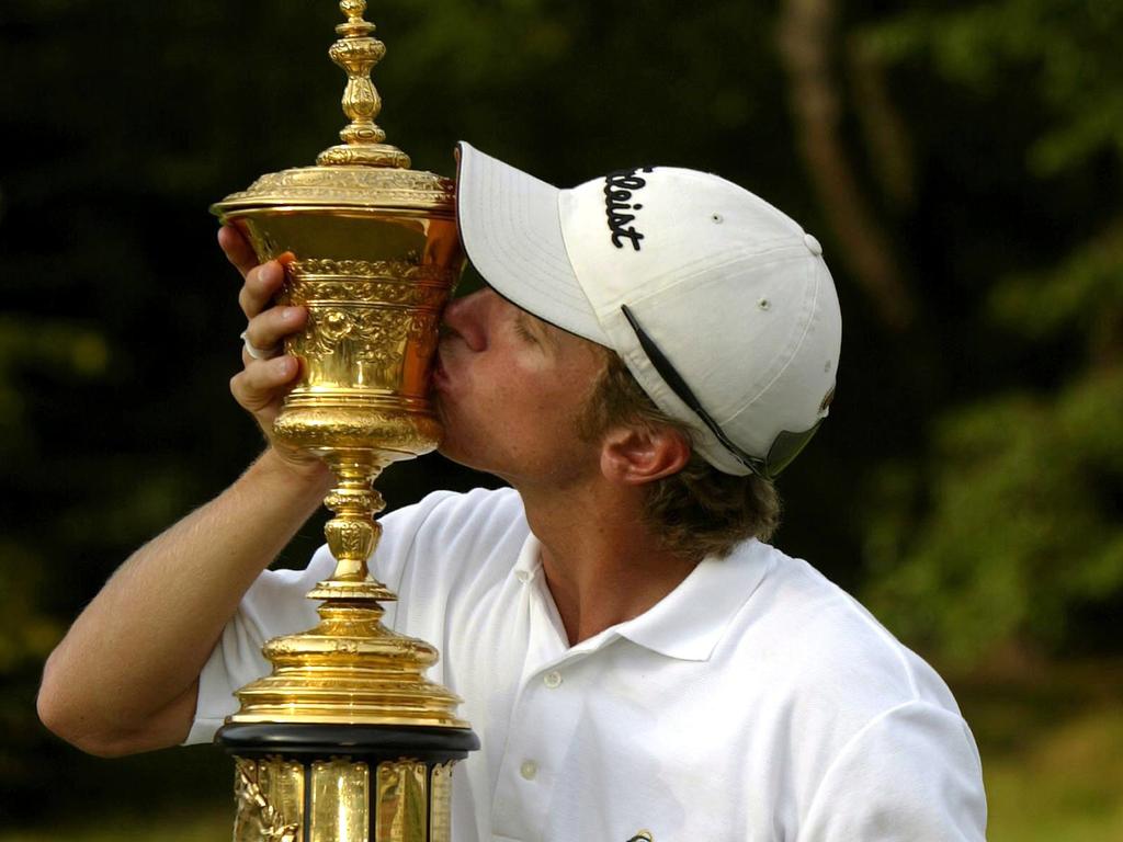 Australian PGA leaderboard Nick Flanagan scores emotional thirdplace