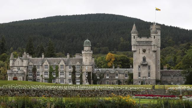 A general view of Balmoral Castle in Aberdeen, Scotland. Picture: Getty Images