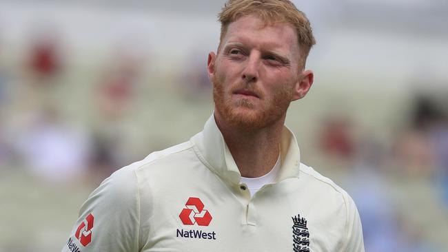 Ben Stokes looked a tired man after his dismissal in Edgbaston. Picture: Lindsey Parnaby/ AFP