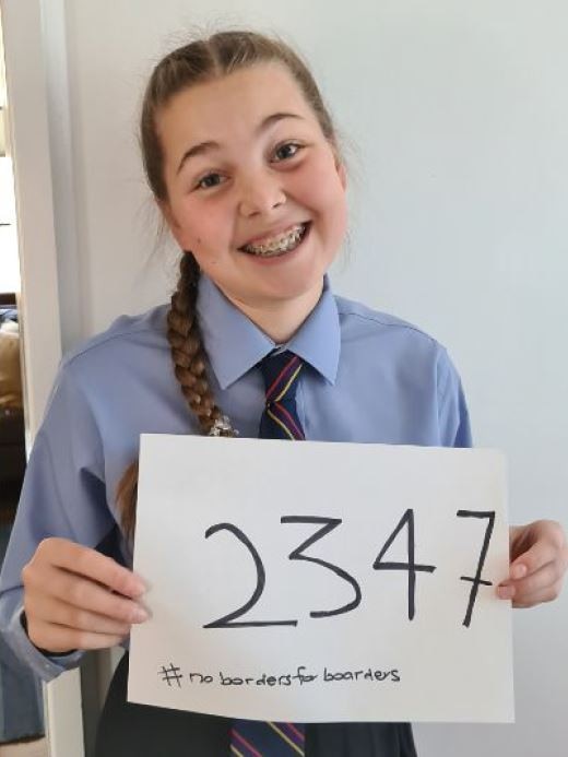 Hessie Clark, Year 7, Glennie boarder student.