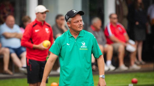 Lee Schraner has created history by winning his second World Champion of Champions title. Picture: Bowls New Zealand