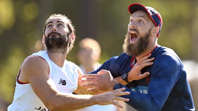 Max Gawn has thrived with Grundy out of the side. Picture: Morgan Hancock/Getty Images