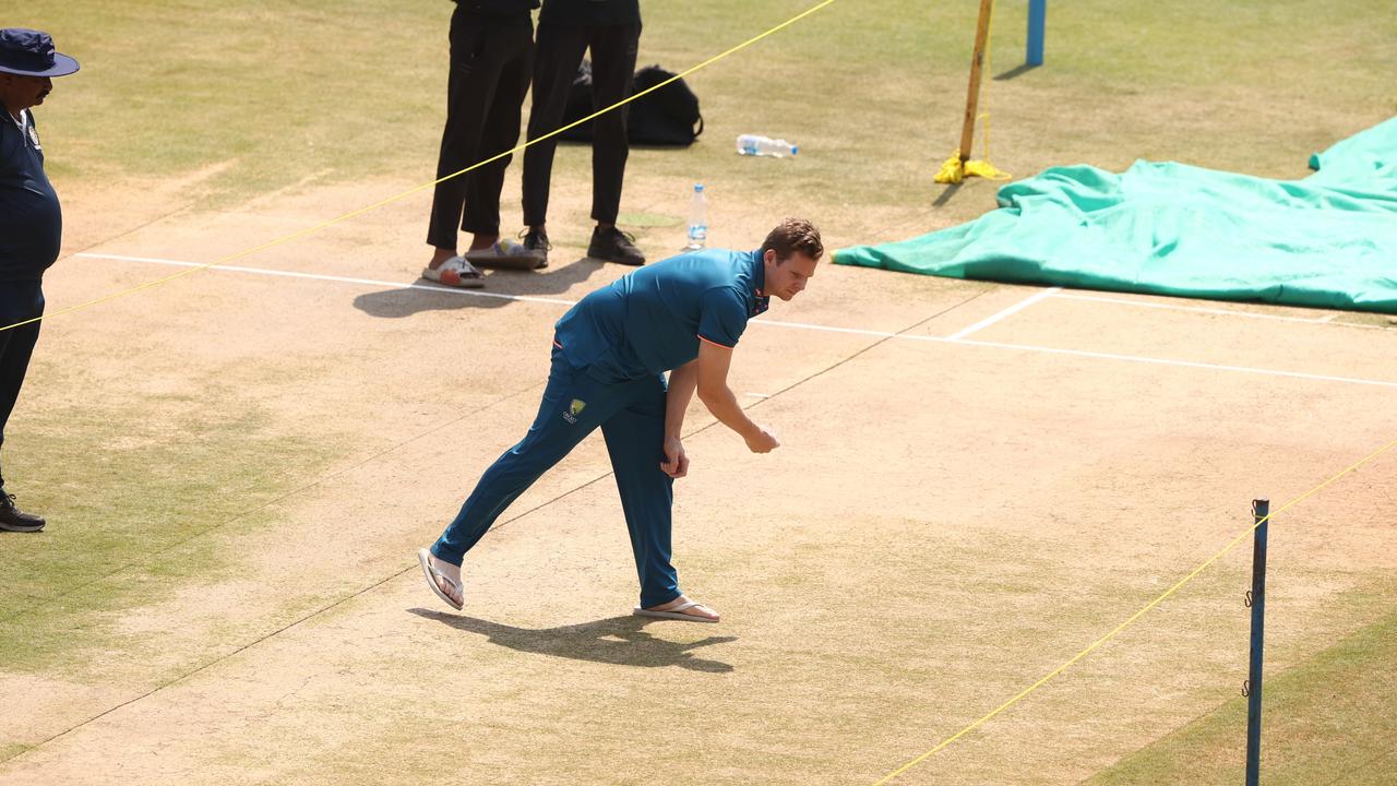 The pitch was always concerning for skipper Steve Smith. (Photo by Robert Cianflone/Getty Images)