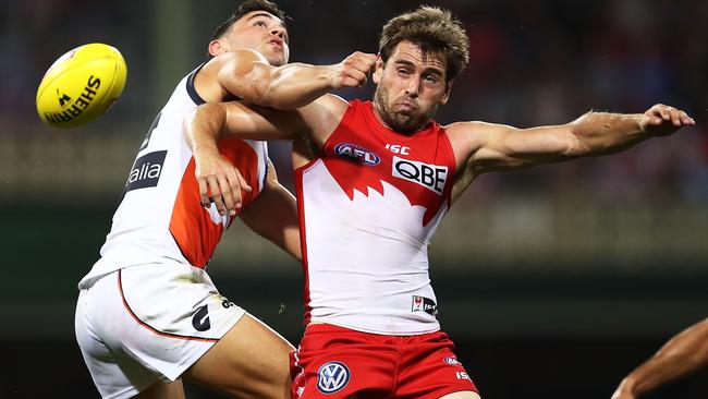 Sydney defender Nick Smith hasn’t scored a Brownlow vote in 11 seasons. Picture: Getty Images