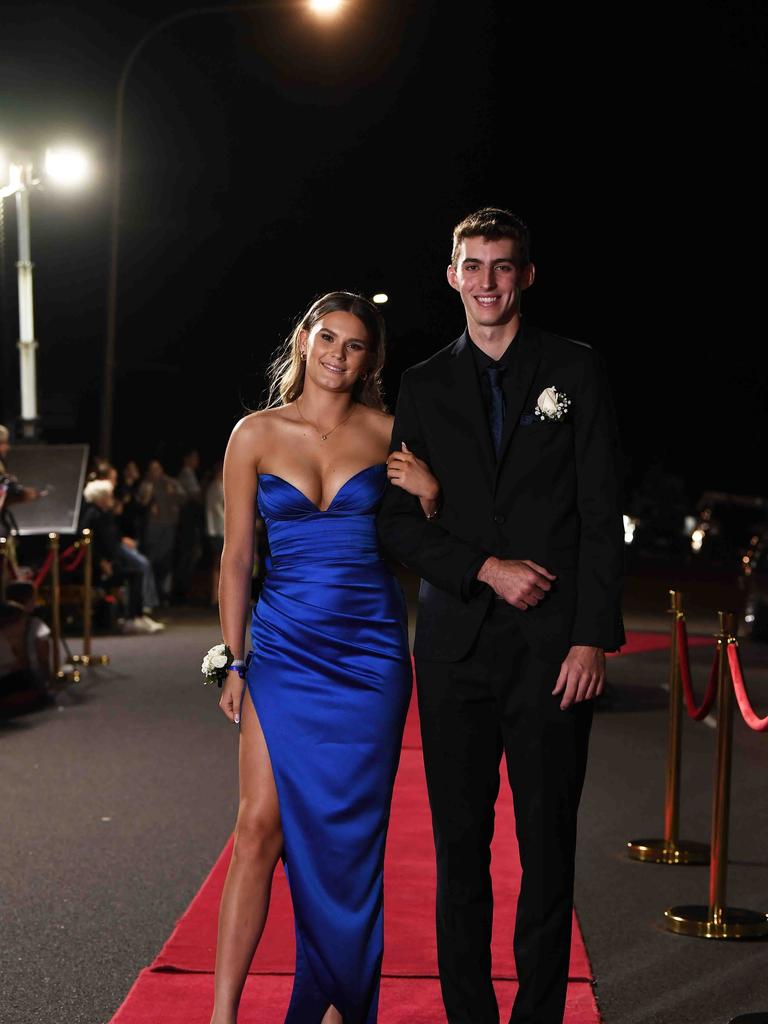 Jackson Dundas & Mckenzie Taylor at Xavier Catholic College year 12 formals. Picture: Patrick Woods.