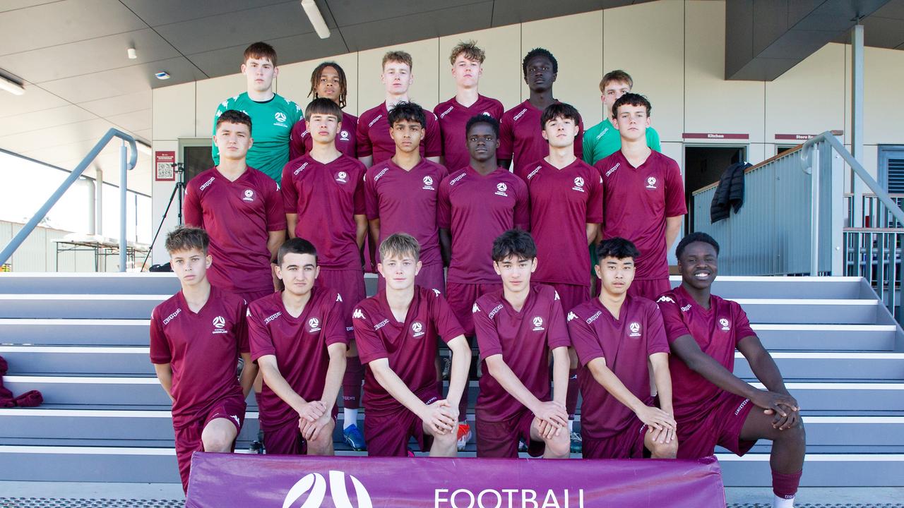 The Queensland NYC Boys under-16 team.