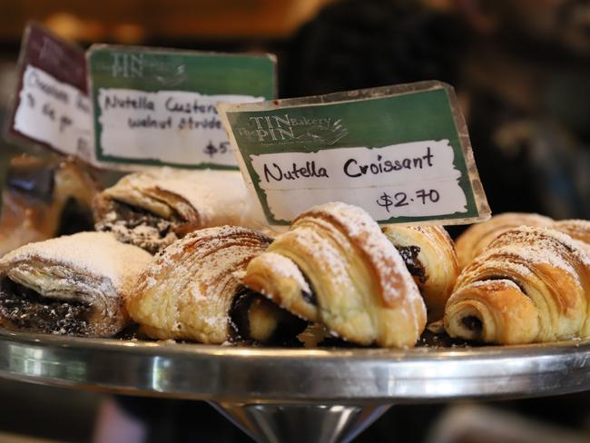 The Tin Pin Bakery’s mini-croissants. Picture: Jenifer Jagielski