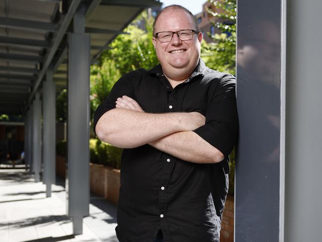 DAILY TELEGRAPH 10TH DECEMBER 2024Pictured outside 2GB radio at Pyrmont in Sydney is radio broadcaster Mark Levy who has been announced at the replacement for Ray Hadley who finishes on air with his morning program this week.Picture: Richard Dobson