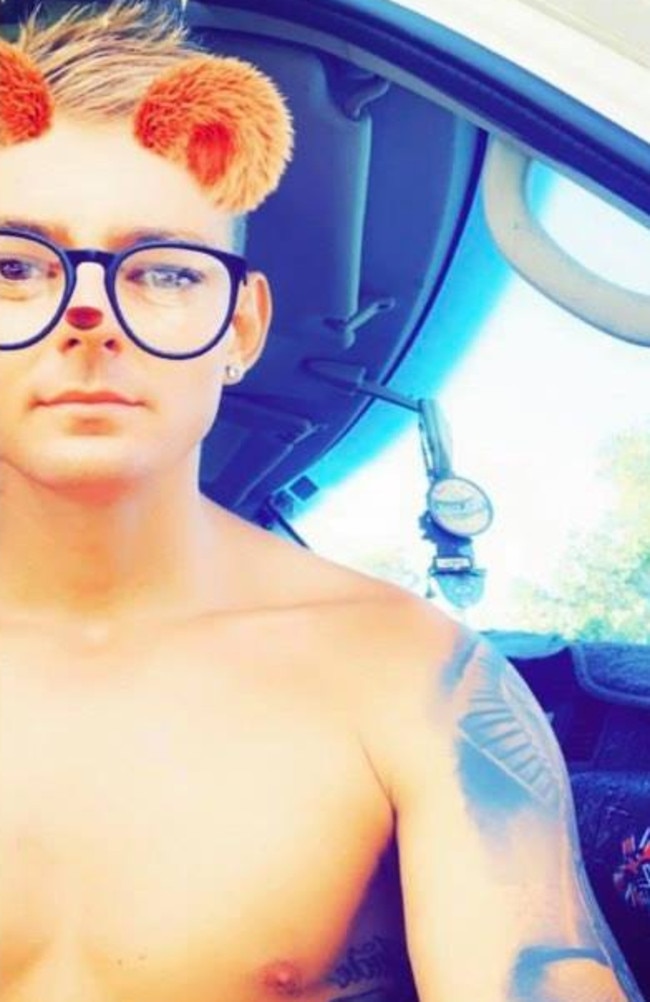 SOCIAL MEDIA IMAGE DISCUSS USE WITH YOUR EDITOR - Matthew Lawrence Grimstone, 26, was refused bail in Gympie Magistrates Court on Tuesday for eight alleged offences, including burglary, possessing drugs and weapons. Photo: Facebook