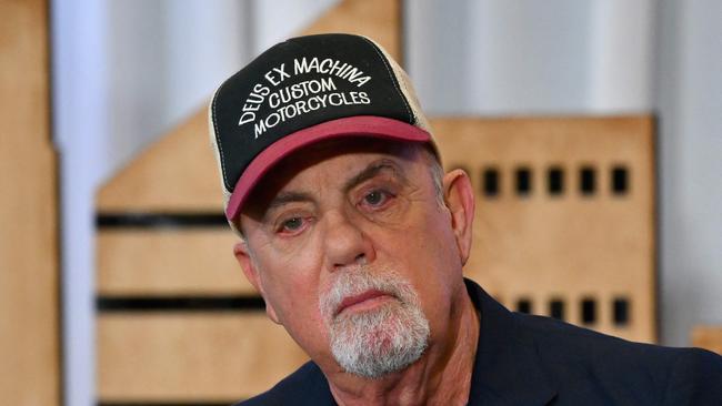 Singer Billy Joel has spoken about his past mental health struggles in a new documentary. Picture: AFP.