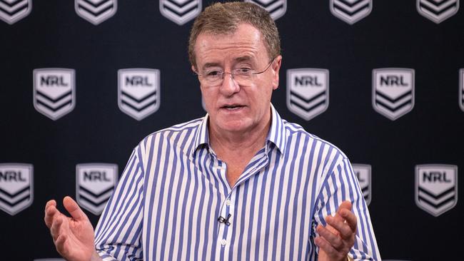 Graham Annesley says the NRL will beef up penalties for ‘crusher tackles’.