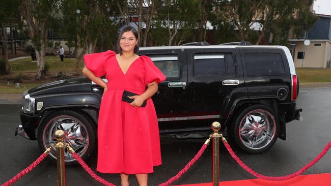 Pacific Pines High formal, at the school. Arius Hau Picture Glenn Hampson