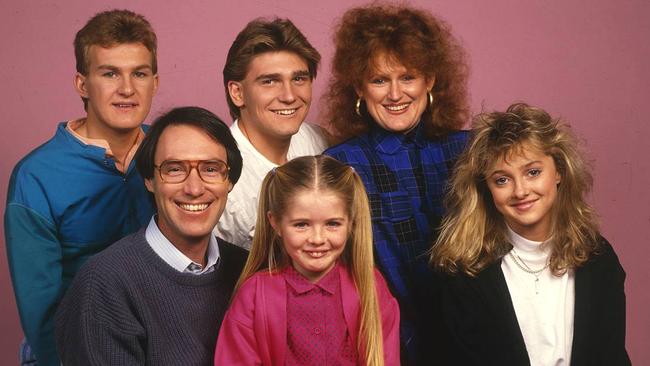 The cast of Hey Dad! during the show’s heyday.