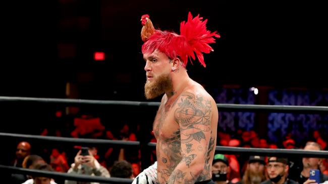 Paul taking his open workout on November 12 very seriously. (Photo by Ayisha Collins/Getty Images)