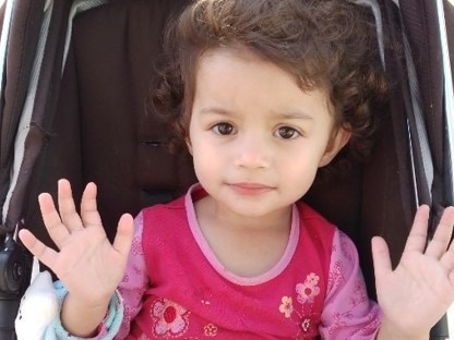 Police are appealing for public assistance to help locate missing woman Shantell and child Mya. Picture: Victoria Police