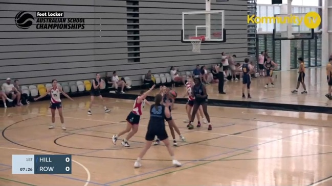 Replay: Basketball Australia School Championships Day 2 - (17G1) Hillcrest CC v Rowville Secondary College