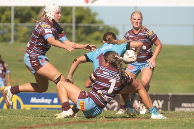 Mackay Cutters vs Central Queensland Capras Harvey Norman U19's Saturday 8 March 2025 Picture:Michaela Harlow