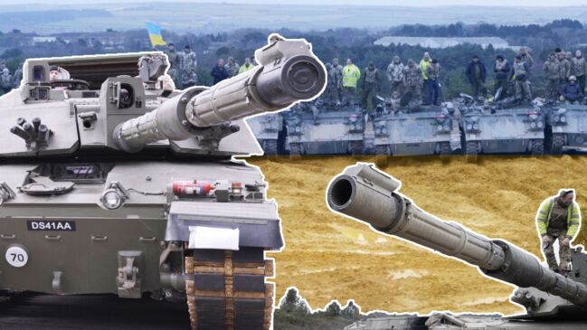 An Inside Look At Ukrainian Troops Training To Use Western Tanks | The ...