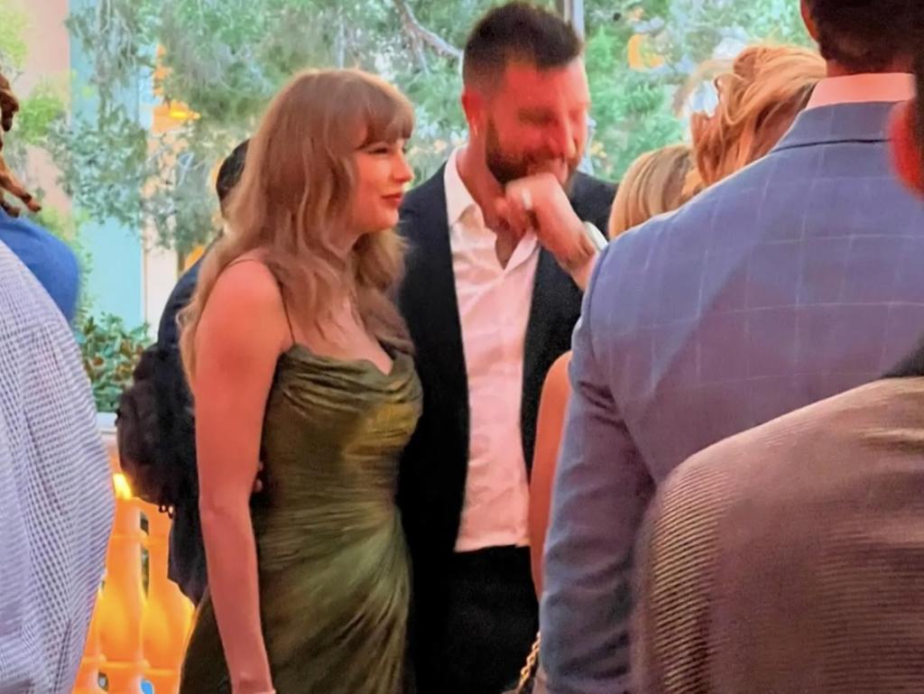 The couple smiled as they chatted with other guests at the event. Picture: Instagram