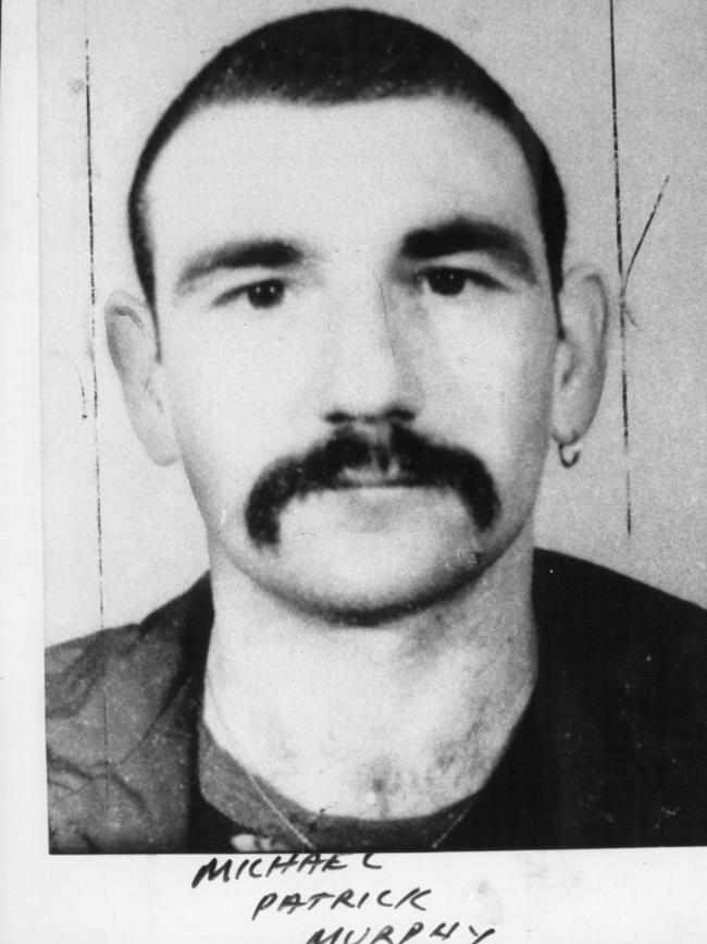 ’Mick’ Murphy in an earlier mug shot.