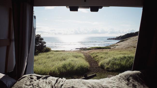 Staying near the beach was a big plus. Picture: Alex McClintock