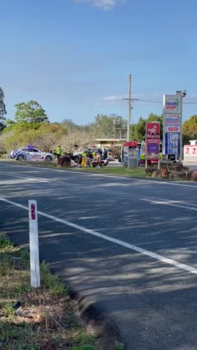 Motorbike crash Gympie Sept 18, 2024