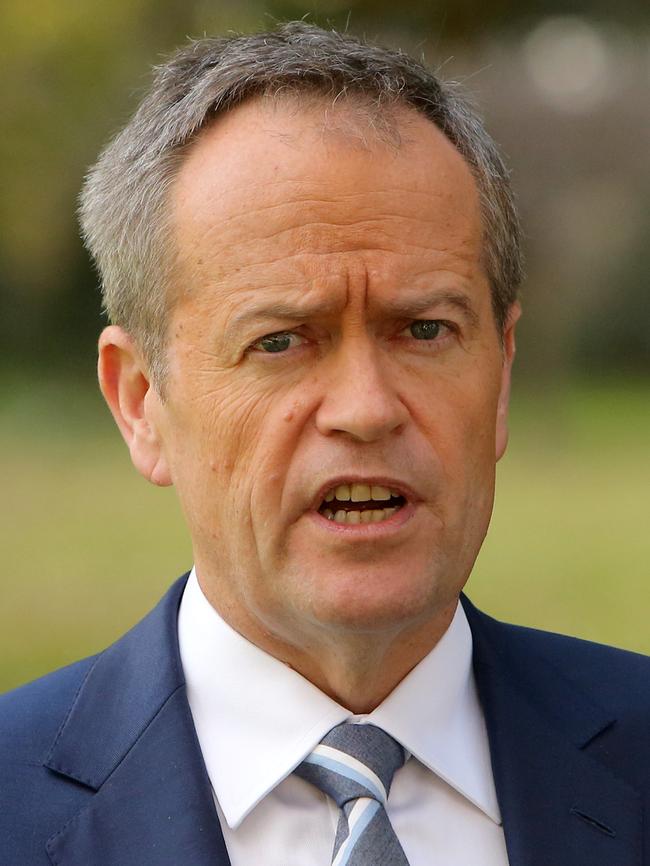 Mr Shorten will today introduce a private members bill claiming Labor will toughen up rules on 457 visas. Picture: Stuart McEvoy