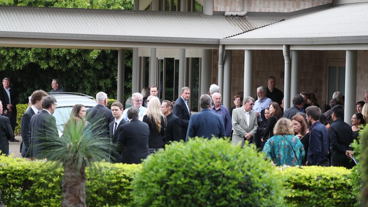 His funeral went ahead without her while she was forced to view his body alone. Picture: Annette Dew