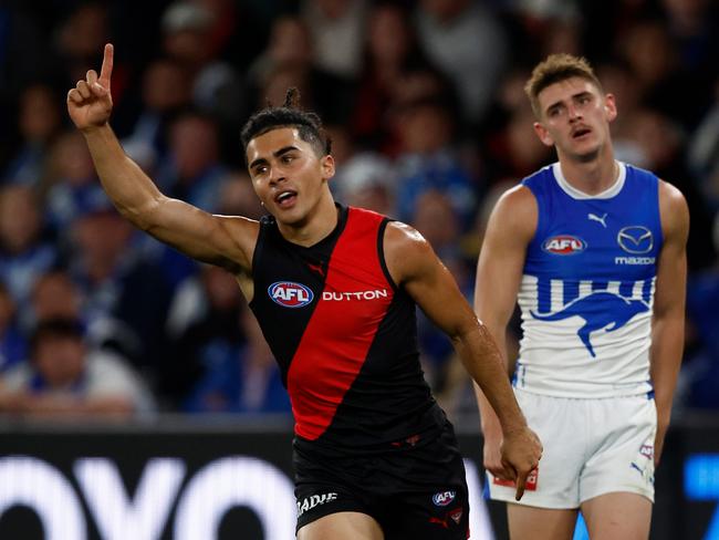 Isaac Kako has added spark to Essendon’s front half.