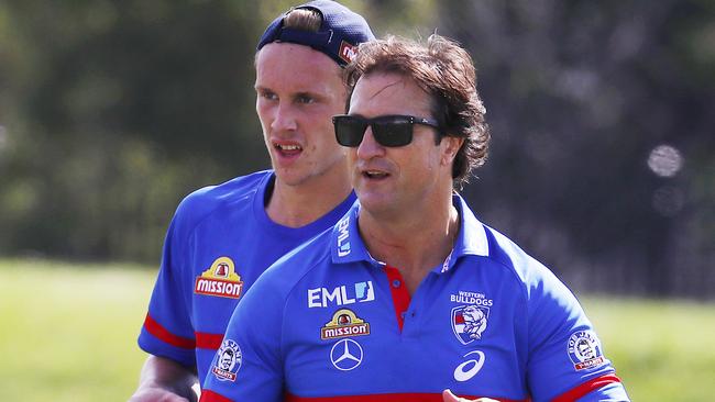 Luke Beveridge hopes his Bulldogs regain their bite. Pic: Michael Klein