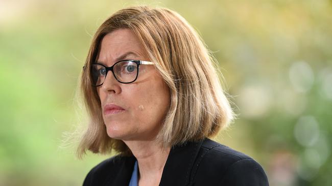 NSW Chief Health Officer Dr Kerry Chant says the low number of new cases is pleasing but the state must remain vigilant. Picture: AAP