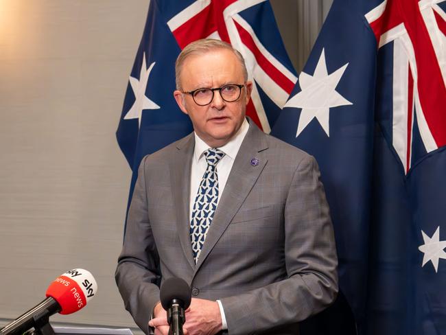 Australian Prime Minister Anthony Albanese speaks ahead of the Quad Summit in the US. Picture: PMO