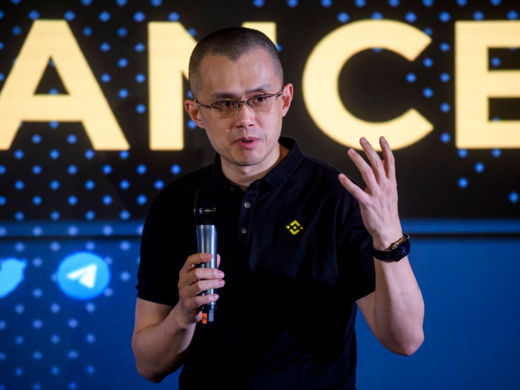 Binance founder and CEO Changpeng Zhao. Picture: Antonio Masiello/Getty Images