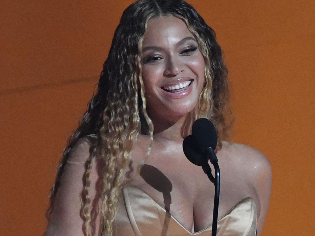 Beyonce became the most decorated Grammy winner of all time at Monday’s awards. Picture: VALERIE MACON / AFP