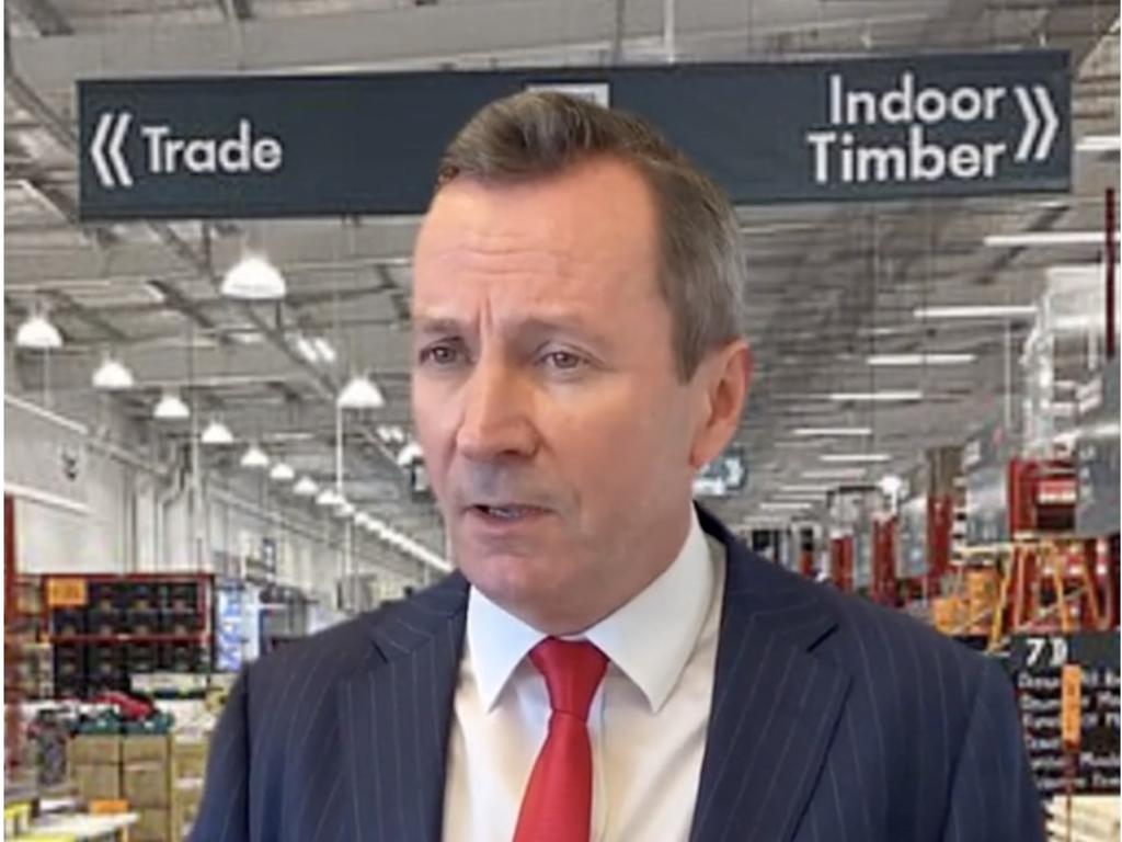 The Premier encouraged WA residents to roll up to Bunnings and roll up their sleeves this weekend.