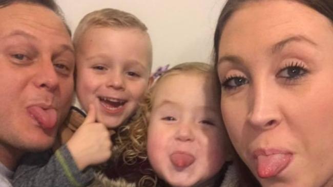 Amie and Chris left behind two children aged 6 and 8. Image: Facebook