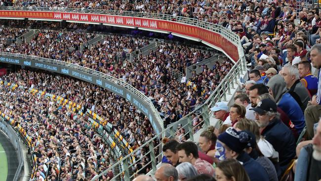 The future of the season hung on a phone call to the Queensland Premier, who agreed to house the AFL hub. Picture: Jono Searle/AFL Photos