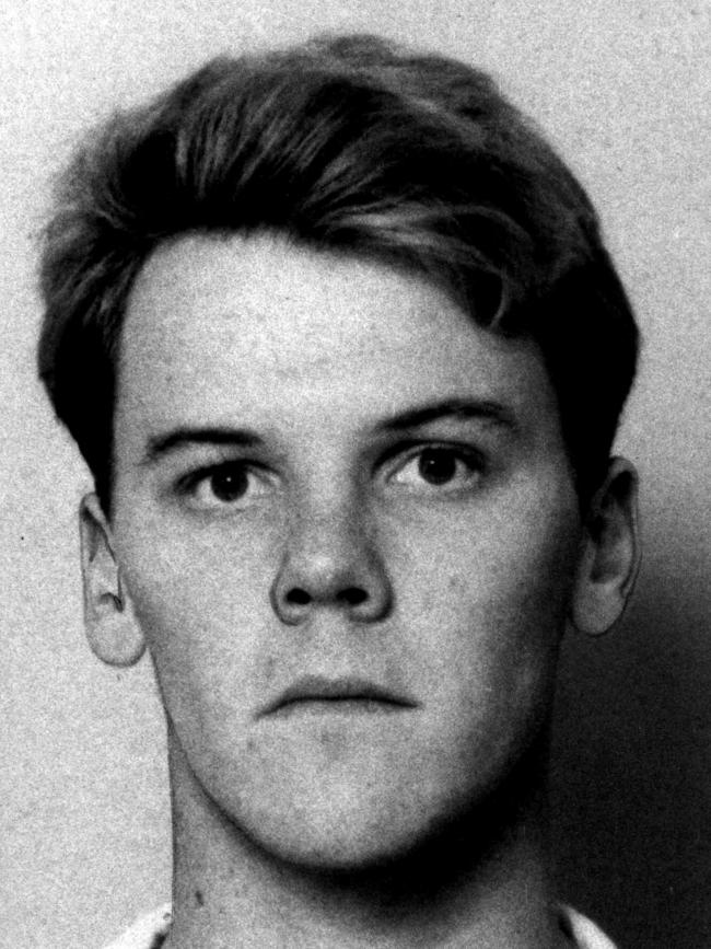 Craig Andrew McConnell’s mugshot from his arrest in 1985.