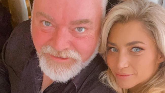 Kyle Sandilands and Tegan Kynaston.