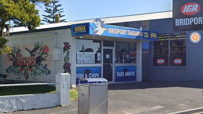 Bridport Takeaway, 109 Main St. Picture: Google Street View