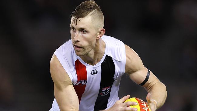 Shaun McKernan isn’t in the Saints’ full-strength best 22. Picture: Michael Klein