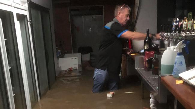 Bar Staff inside the Telegraph Point Pub. Picture: Facebook