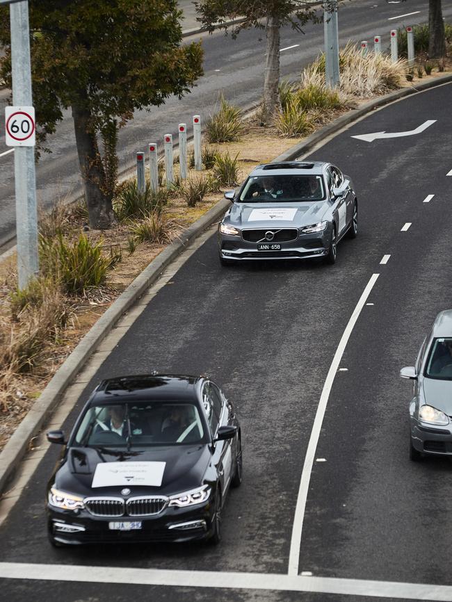 The first phase of the program will examine how the driverless cars respond to lanes, features like lane control and traffic sign recognition, as well as ­tunnels and road works.