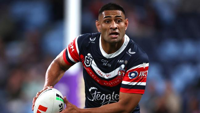 Daniel Tupou has been a mainstay on the wing for the Roosters, but time is not on his side. Picture: Getty Images