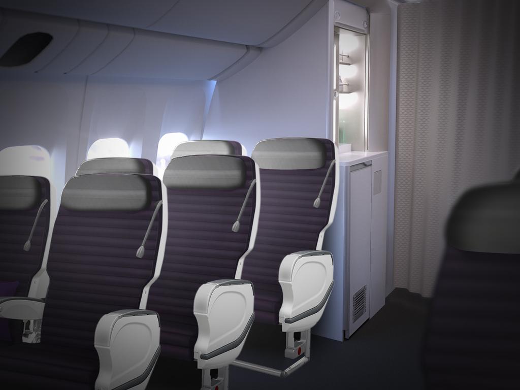 Virgin Australia’s Premium Economy cabin (pictured) is no longer part of its future.