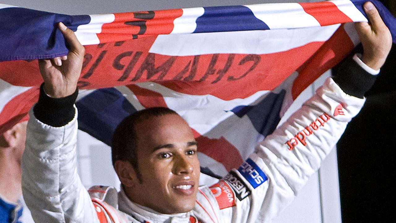 Hamilton was crowned Formula One champion. AFP PHOTO / ANTONIO SCORZA