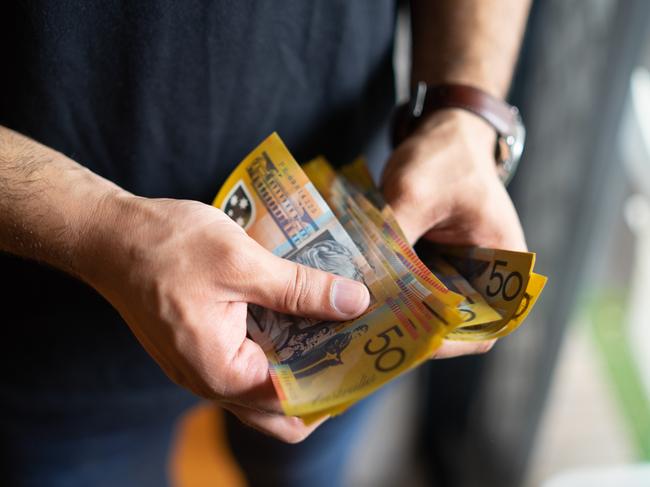 counting the saved money  Picture: istock