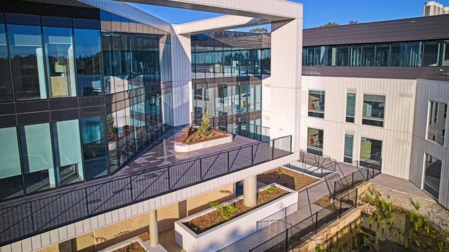 The Wyvern Private Hospital features floor to ceiling windows. Picture: Supplied